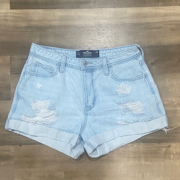 Hollister Pants - Hollister Light Wash Jean Shorts